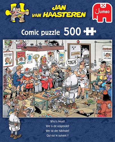 Puzzel 500 st. JvH Wie Is De Volgende?-3