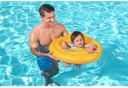 Bestway baby drijfzitje zwemveiligheid rond 69 cm multicolor