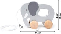 Hape Elephant, animal de trait-2