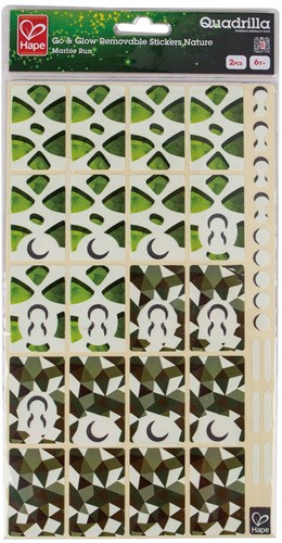 Hape stickers jouet phosphorescents nature décoration circuit billes-2