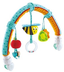 Hape speelboog baby blauw - Garden Friends Play Arch - sensorisch speelgoed