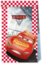 Folat Cars feestzakjes papier 4 stuks - kinderfeestje uitdeelzakjes