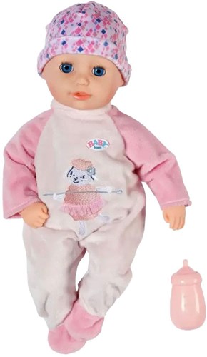 BABY born babypop Anna Rosé 36cm zacht lijfje roze flesspeelgoed-2
