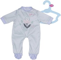 BABY born vêtement poupée grenouillère menthe 43cm motif forêt durable-3