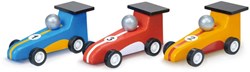 Mentari voitures de course jouet pull-back set pour enfants