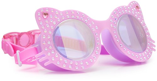 Bling2O lunettes de natation - Kitten lunettes roses enfant avec protection UV