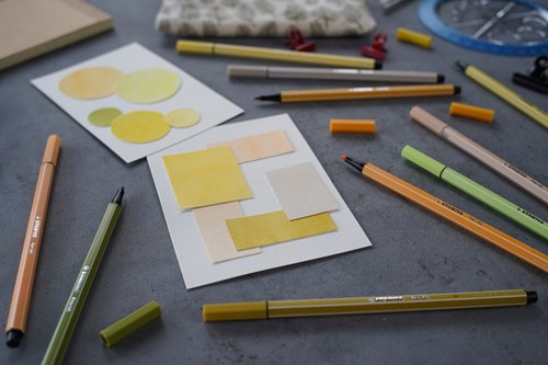 Stabilo feutre Pen 68 vert mousse - marqueur créatif pour dessiner-3