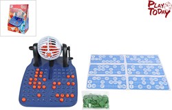 Van Manen cage à bingo jouet 90 numéros et cartes de jeu