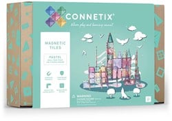 Connetix Magnetische Tegels Knikkerbaan Pastel 106 Stuks