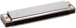 Metalen Mondharmonica in Doos