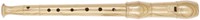 Goki flûte à bec - instrument de musique en bois - jouet coloré