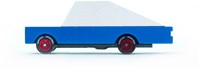 Candylab houten raceauto - Blue Racer #8 speelgoedauto