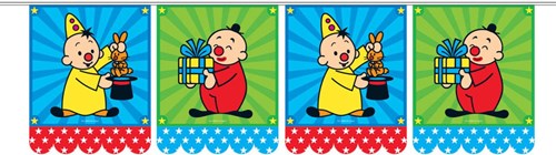 Folat Bumba vlaggenlijn kunststof 10 meter kinderfeestje decoratie-2