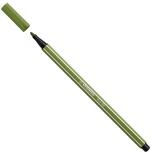 Stabilo feutre Pen 68 vert mousse - marqueur créatif pour dessiner-2