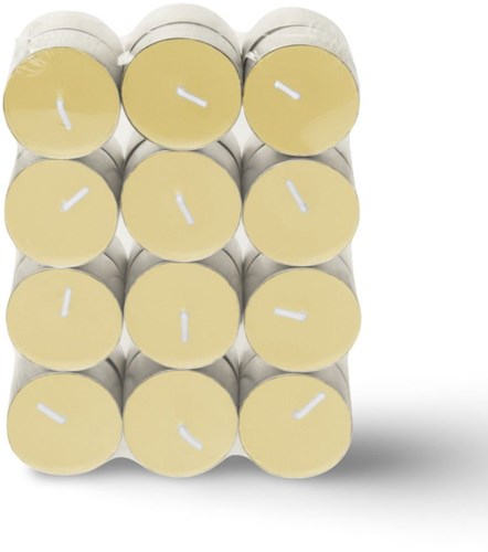 Spaas geurtheelichten Shimmering Smile 24 stuks - lange brandduur-3