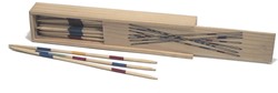 HOT Games Mikado in blank houten kist 18 cm.HOT