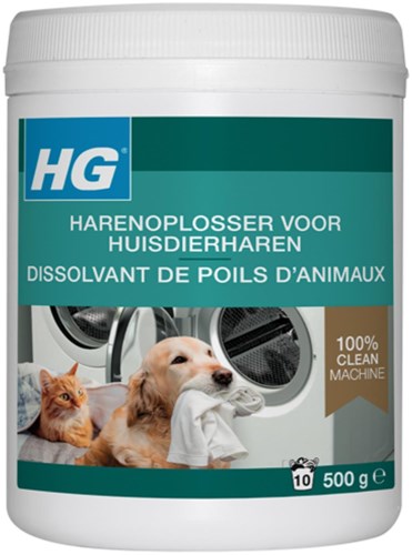 HG harenoplosser huisdierharen wasmachine textielreiniger 500g