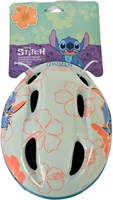 Stitch fietshelm blauw voor kinderen - Disney helm 52-56 cm