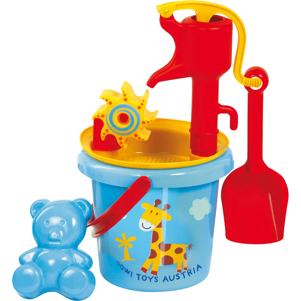 Gowi emmer en pomp set - waterspeelgoed voor kinderen