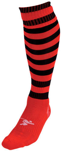 Precision chaussettes de football Hooped Pro Junior rouge noir sport