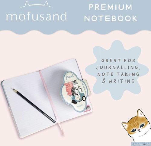 Blue Sky Studios notitieboek Mofusand - schattig katten dagboek premium-3