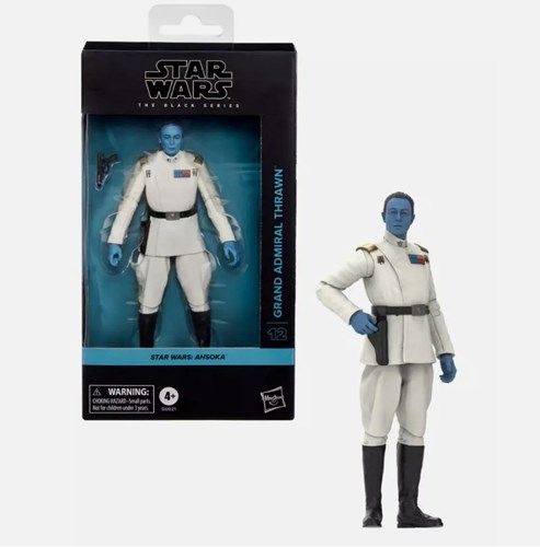 Hasbro Star Wars actiefiguur Grand Admiral Thrawn Black Series 15cm