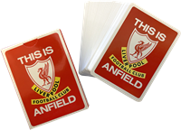 Team Merchandise cartes à jouer Liverpool - jeu de cartes pour fans