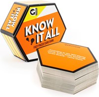 Professor Puzzle jeu Hexagon Know It All - jeu de société famille quiz