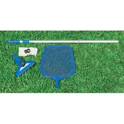 Intex kit d'entretien piscine - set de nettoyage avec manche télescopique