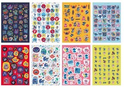 Glitter Stickerboek A5 - Stitch