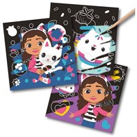Creative Craft Group Gabby's Maison de Poupée cartes à gratter set 7 pièces