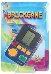 Brickgame retro spelcomputer 23 spellen 6,5x11cm speelgoed