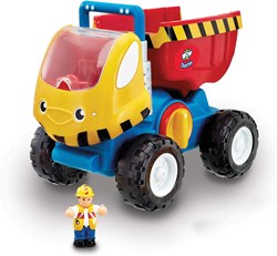 WOW Toys Dustin Dump Truck speelgoedauto voor kinderen - multikleur