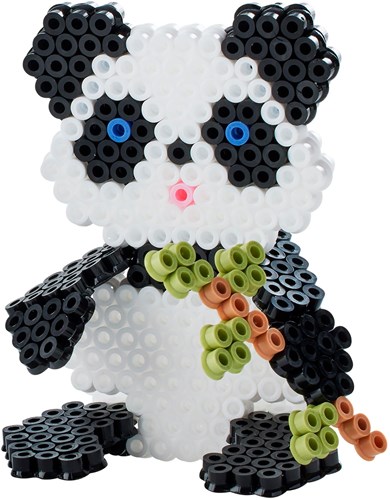 Hama 3D Panda strijkkralen set - 2500 kralen speelgoed-3