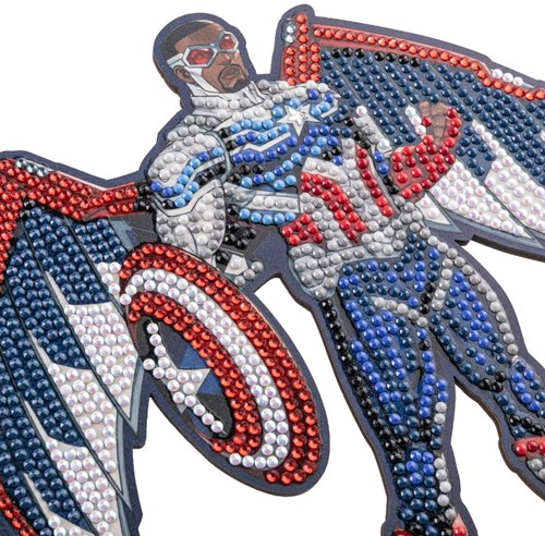 Craft Buddy jouet Falcon Crystal Art XL Buddy kit créatif Marvel-2