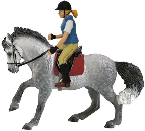 Bullyland speelgoed Andalusische ruin paard – detailrijk en stevig – 12 cm-2