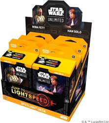Fantasy Flight Games Star Wars Unlimited Jump to Lightspeed Decks Display 6 pcs TCG