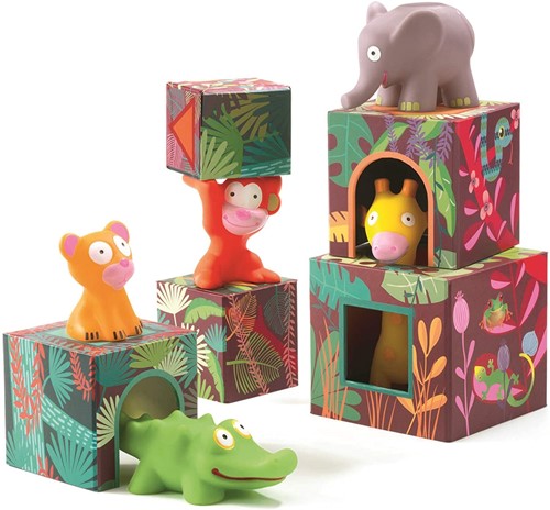 Djeco houten blokken  MAXI Topanijungle