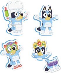 Tomy badpuzzel Bluey multicolor schuim speelgoed voor kinderen