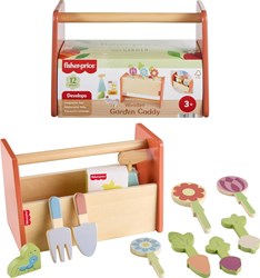 Fisher-Price houten tuin gereedschap speelgoed set voor kinderen
