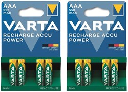 Varta AAA oplaadbare batterijen 4 stuks speelgoed accessoires