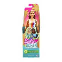 Barbie pop regenboogjurk strand - Barbie Loves The Ocean collectie