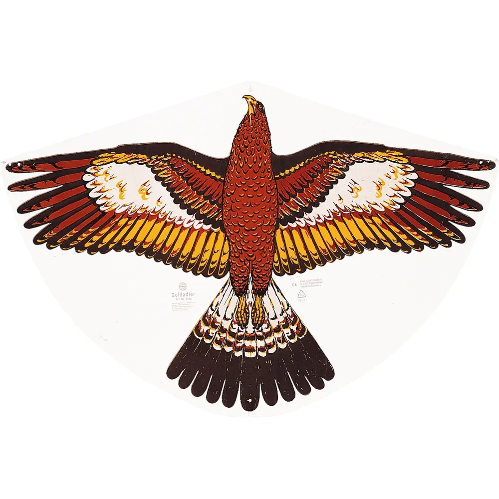 Günther cerf-volant enfant Goldadler 92x62cm multicolore