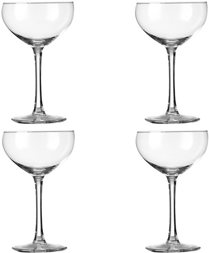 Royal Leerdam set de verres à cocktail - 24 cl - transparent - 4 pièces-3