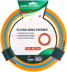 Alert frisbee sport speelgoed Flying Ring 25cm multicolor