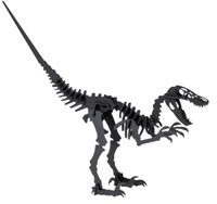 FRIDOLIN 3D Papieren Model - Velociraptor