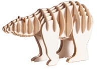 FRIDOLIN 3D papier model - Ijsbeer