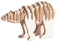 FRIDOLIN 3D papier model - Ijsbeer-3