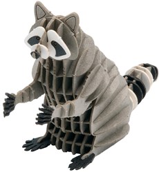 Modèle papier 3D FRIDOLIN - Raton laveur
