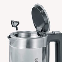 Severin glazen mini waterkoker 1100W 0,5L - compacte elektrische waterkoker-3
